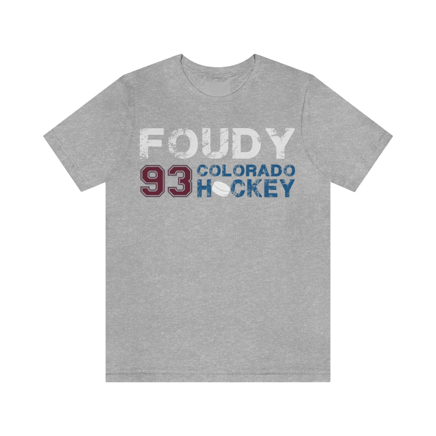 Foudy 93 Colorado Hockey Unisex Jersey Tee