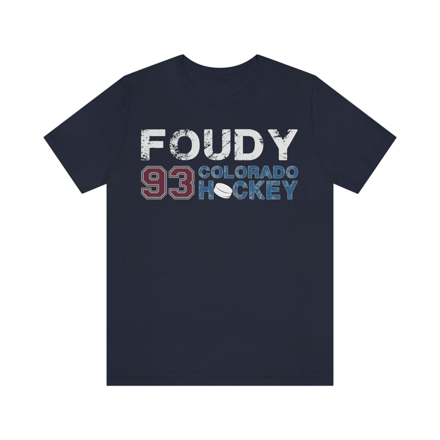 Foudy 93 Colorado Hockey Unisex Jersey Tee