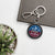 Ladies Of The Avalanche Keyring Tag In Black