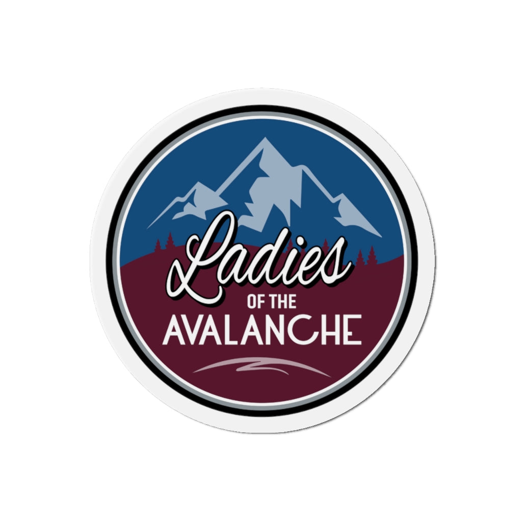 Ladies Of The Avalanche Kiss-Cut Magnets