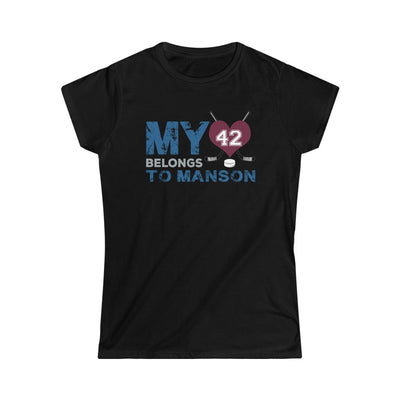 My Heart Belongs To Manson Women's Softstyle Tee