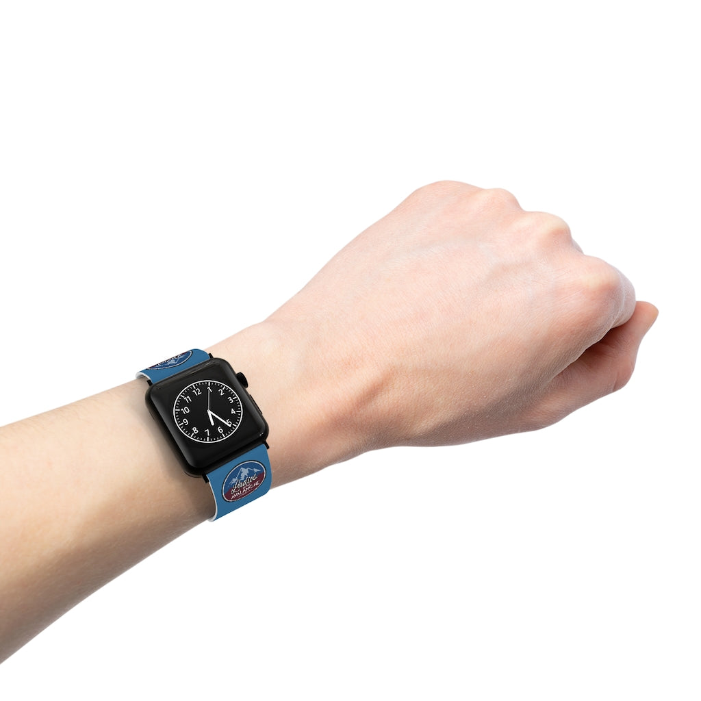 Ladies Of The Avalanche Apple Watch Band In Blue