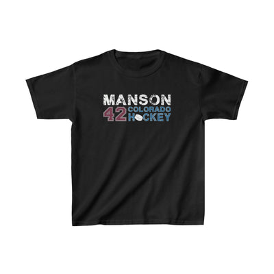 Manson 42 Colorado Hockey Kids Tee