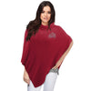 Colorado Avalanche Women's Crystal Knit Poncho