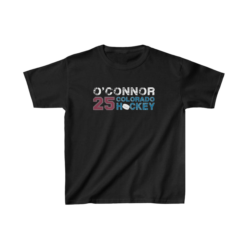 O'Connor 25 Colorado Hockey Kids Tee