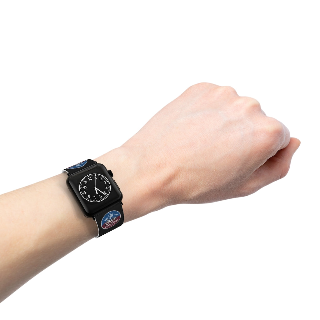 Ladies Of The Avalanche Apple Watch Band In Black