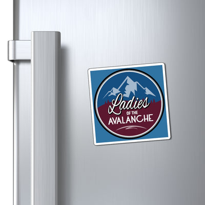 Ladies Of The Avalanche Multi-Use Magnets, Blue