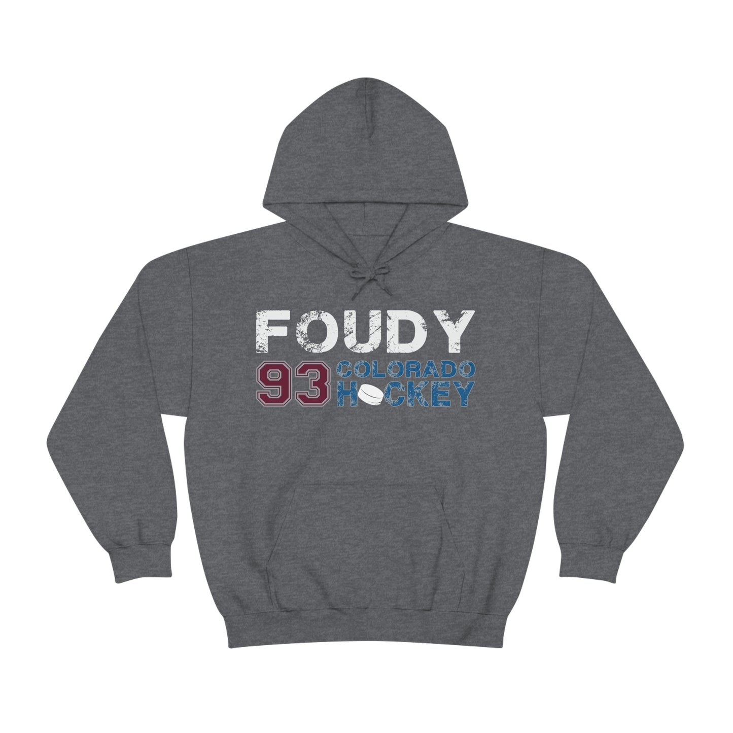 Foudy 93 Colorado Hockey Unisex Hooded Sweatshirt