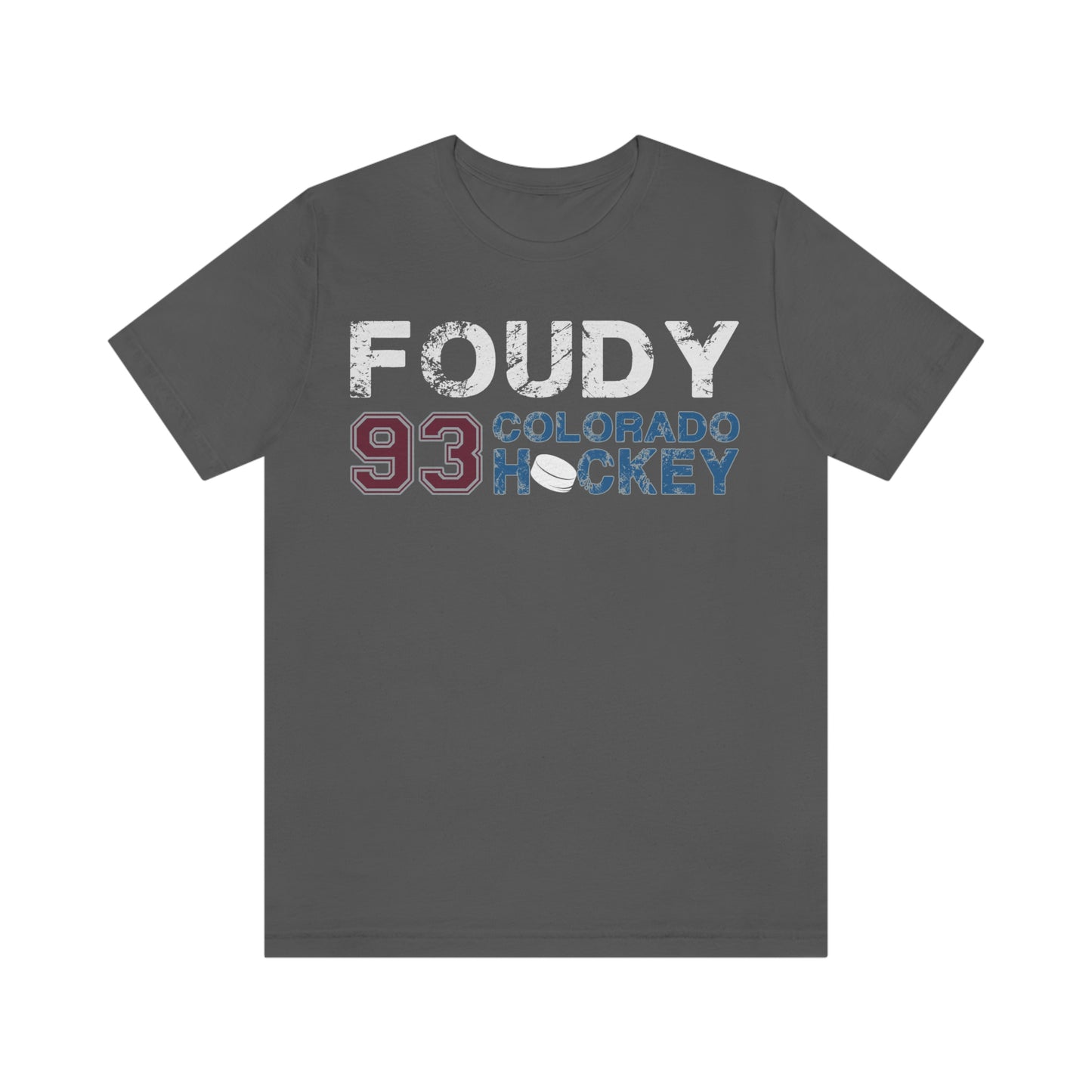 Foudy 93 Colorado Hockey Unisex Jersey Tee