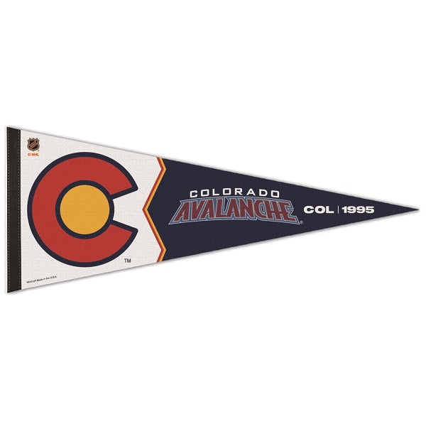 Colorado Avalanche Reverse Retro Flag Sticker for Sale by