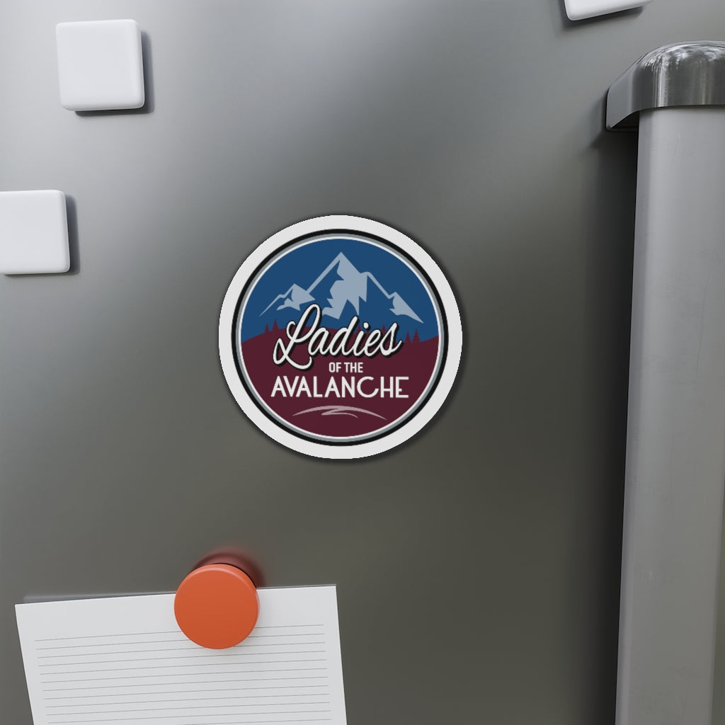 Ladies Of The Avalanche Kiss-Cut Magnets