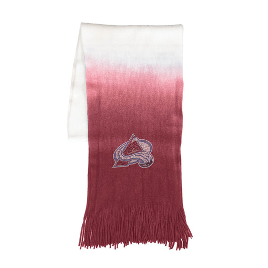 Colorado Avalanche Women's Dip Dye Logo Fashion Scarf