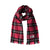 Colorado Avalanche Plaid Blanket Scarf