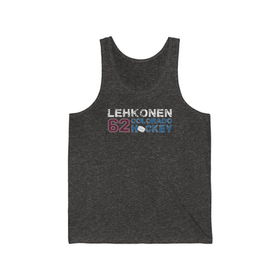 Lehkonen 62 Colorado Hockey Unisex Jersey Tank Top