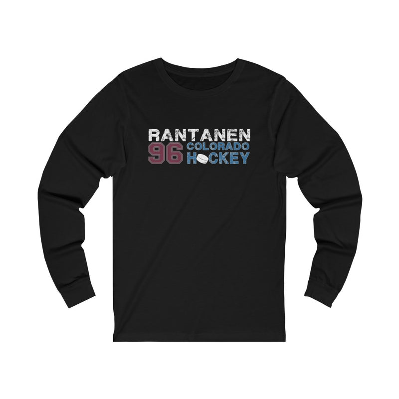 Rantanen 96 Colorado Hockey Unisex Jersey Long Sleeve Shirt