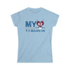 My Heart Belongs To Manson Women's Softstyle Tee