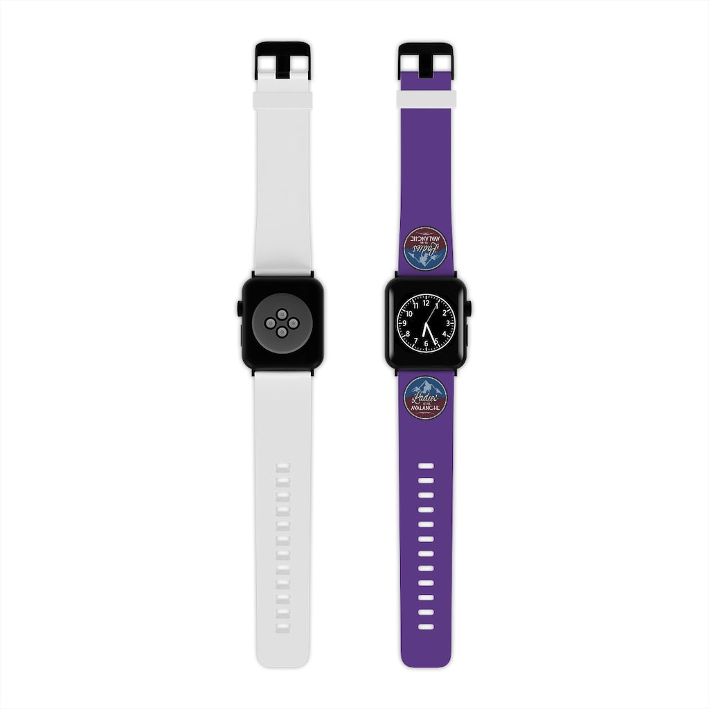 Ladies Of The Avalanche Apple Watch Band In Purple