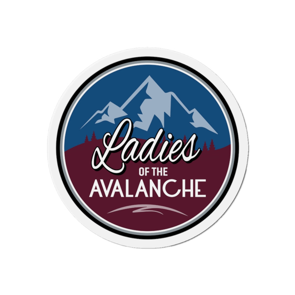 Ladies Of The Avalanche Kiss-Cut Magnets