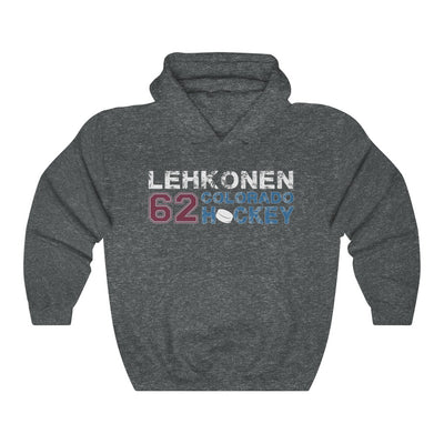 Lehkonen 62 Colorado Hockey Unisex Hooded Sweatshirt