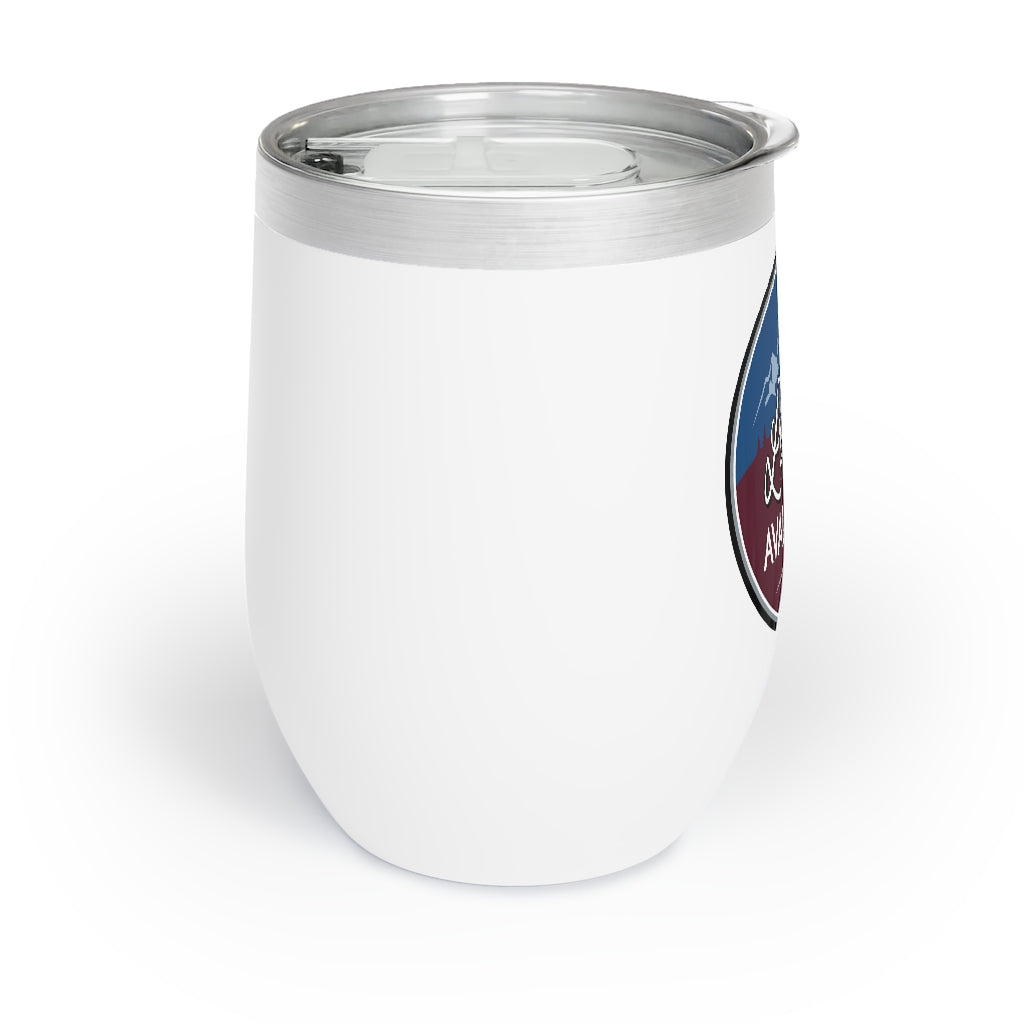 Ladies Of The Avalanche Chill Wine Tumbler, 12 oz.