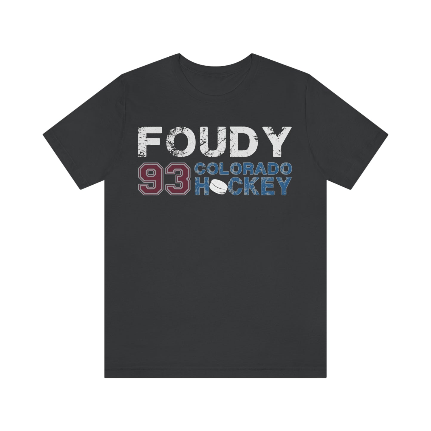 Foudy 93 Colorado Hockey Unisex Jersey Tee