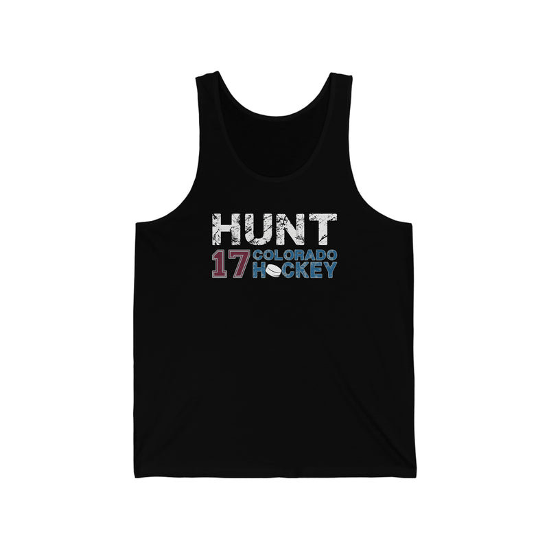 Hunt 17 Colorado Hockey Unisex Jersey Tank Top