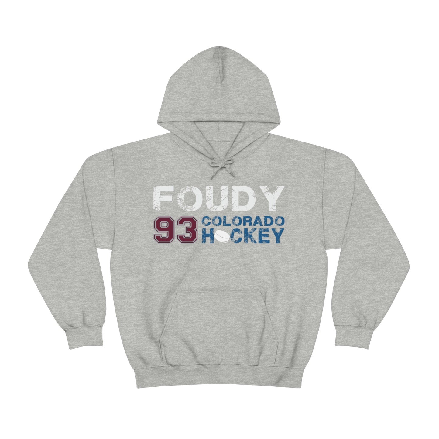 Foudy 93 Colorado Hockey Unisex Hooded Sweatshirt