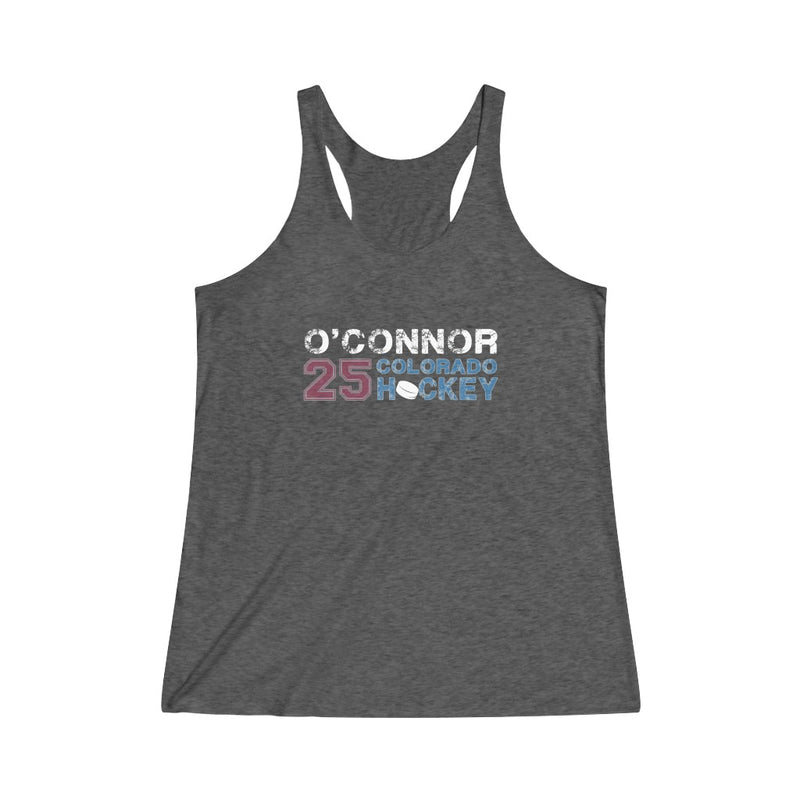 O'Connor Colorado Hockey Women's Tri-Blend Racerback Tank Top