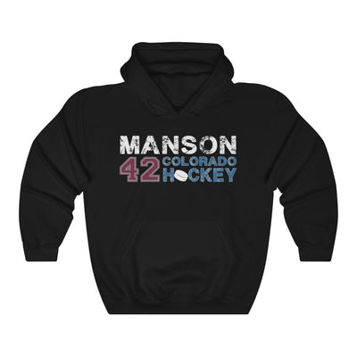 Manson 42 Colorado Hockey Unisex Hooded Sweatshirt