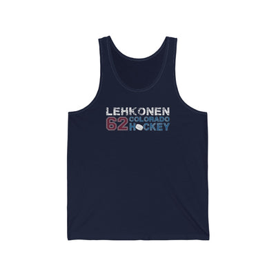 Lehkonen 62 Colorado Hockey Unisex Jersey Tank Top