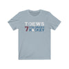 Toews 7 Colorado Hockey Unisex Jersey Tee