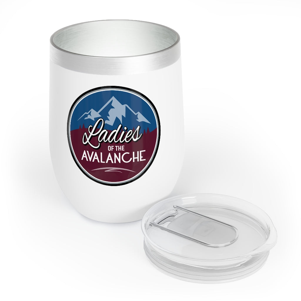 Ladies Of The Avalanche Chill Wine Tumbler, 12 oz.