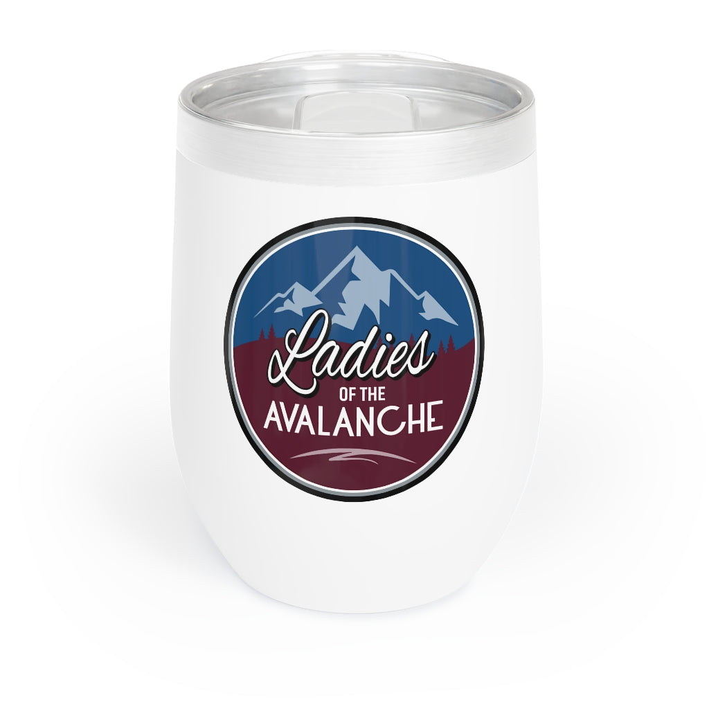 Ladies Of The Avalanche Chill Wine Tumbler, 12 oz.