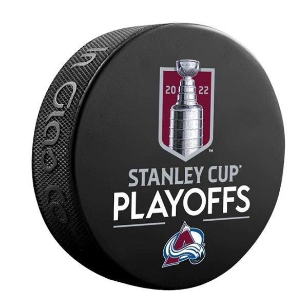 Colorado Avalanche 2022 Stanley Cup Playoffs Souvenir Hockey Puck