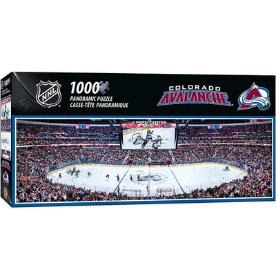 Colorado Avalanche 1000 Piece Panoramic Jigsaw Puzzle