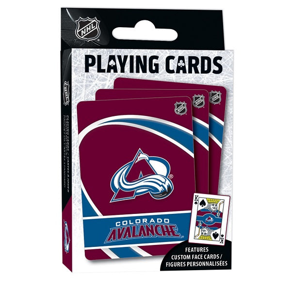 Colorado Avalanche Deck Of Playing Cards