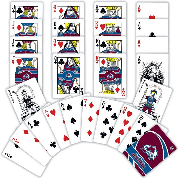 Colorado Avalanche Deck Of Playing Cards