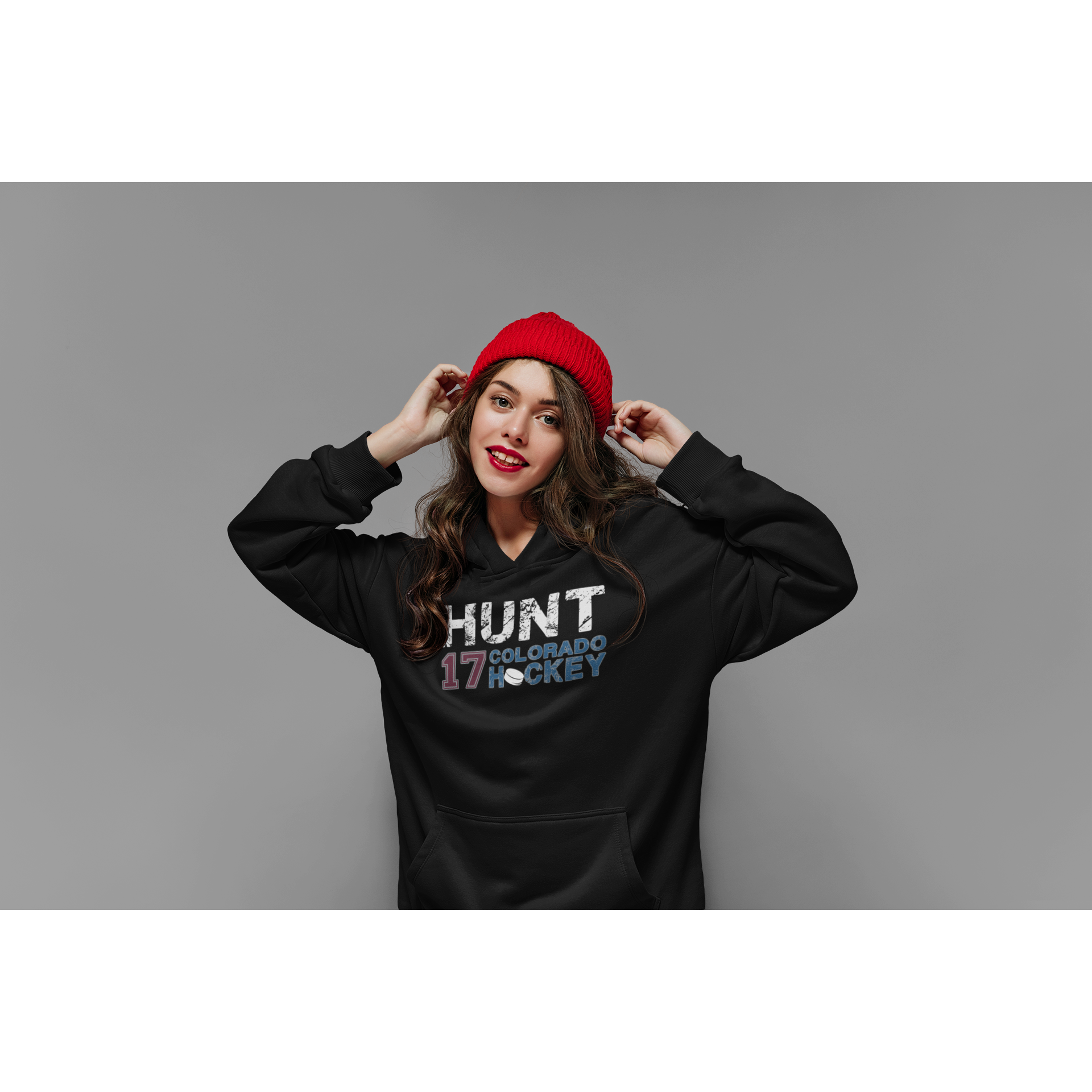 Hunt 17 Colorado Hockey Unisex Hooded Sweatshirt