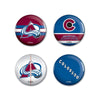 Colorado Avalanche Fashion Button Four Pack