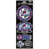 Colorado Avalanche Prismatic Decal Set, 4x11 Inch