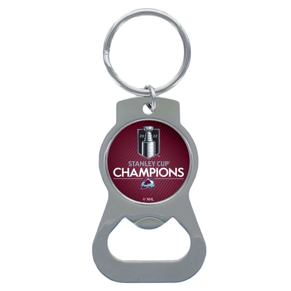 Colorado Avalanche 2022 Stanley Cup Champions Bottle Opener Keychain