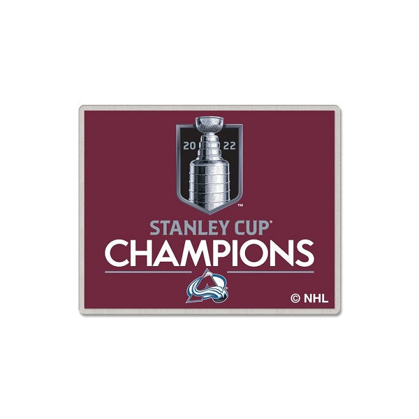 Colorado Avalanche Stanley Cup Champions Collector Pin