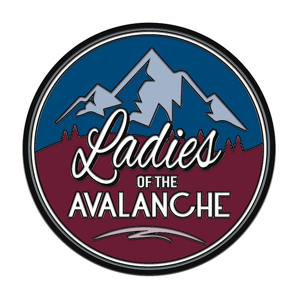 Ladies Of The Avalanche Enamel Lapel Pin