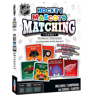 NHL Mascots Matching Game