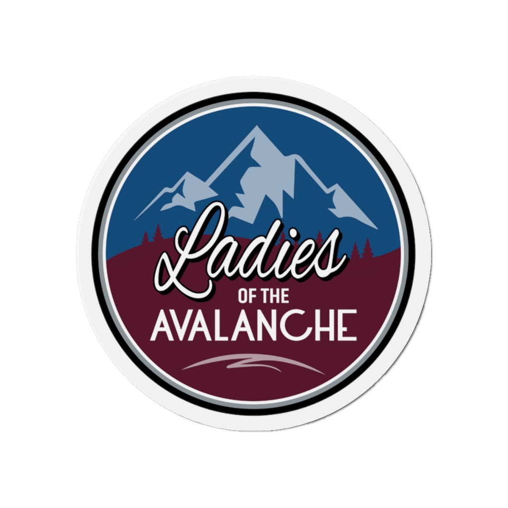 Ladies Of The Avalanche Kiss-Cut Magnets