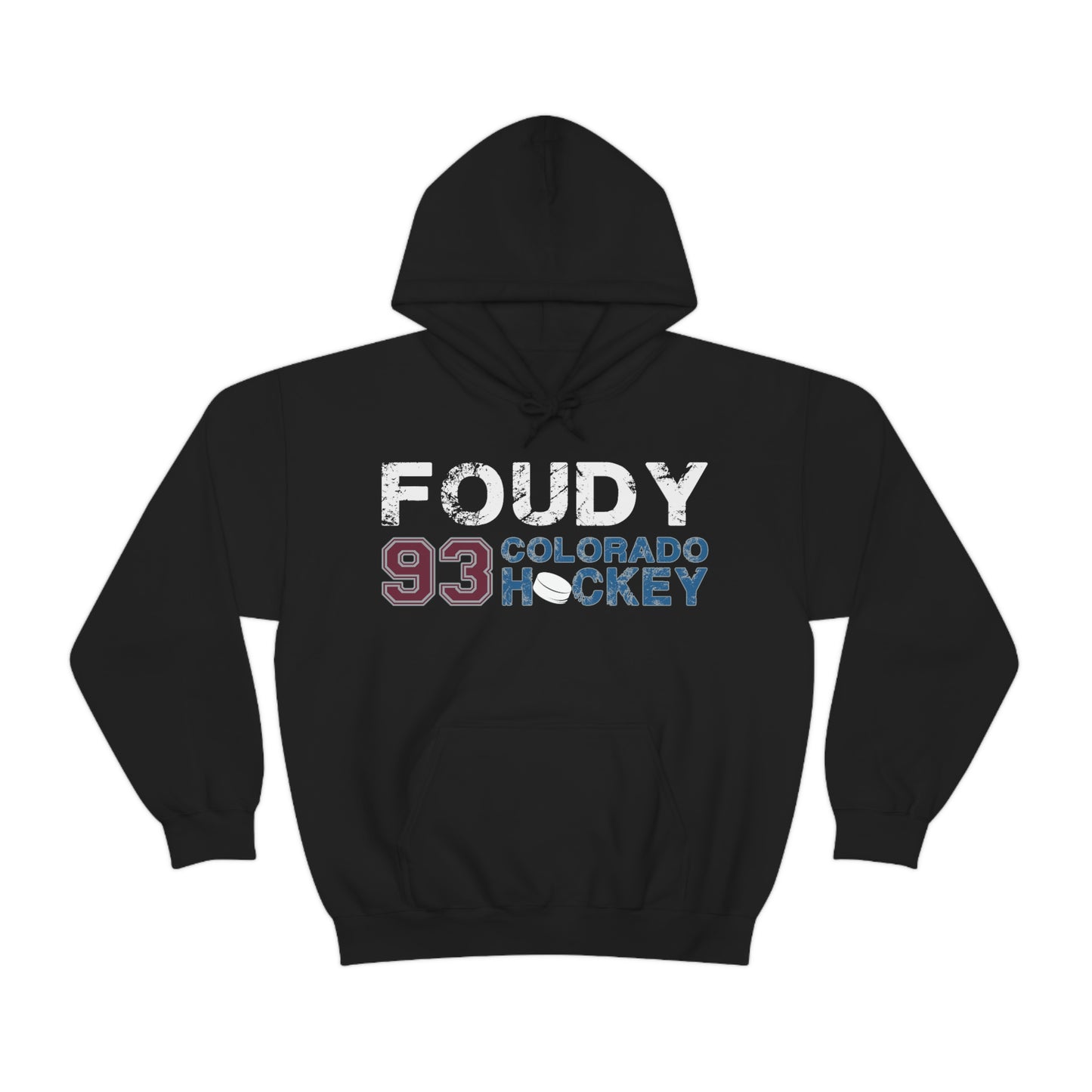 Foudy 93 Colorado Hockey Unisex Hooded Sweatshirt