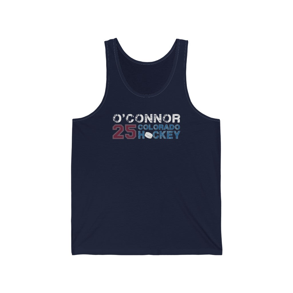 O'Connor 25 Colorado Hockey Unisex Jersey Tank Top