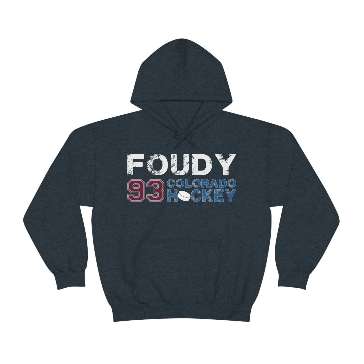 Foudy 93 Colorado Hockey Unisex Hooded Sweatshirt