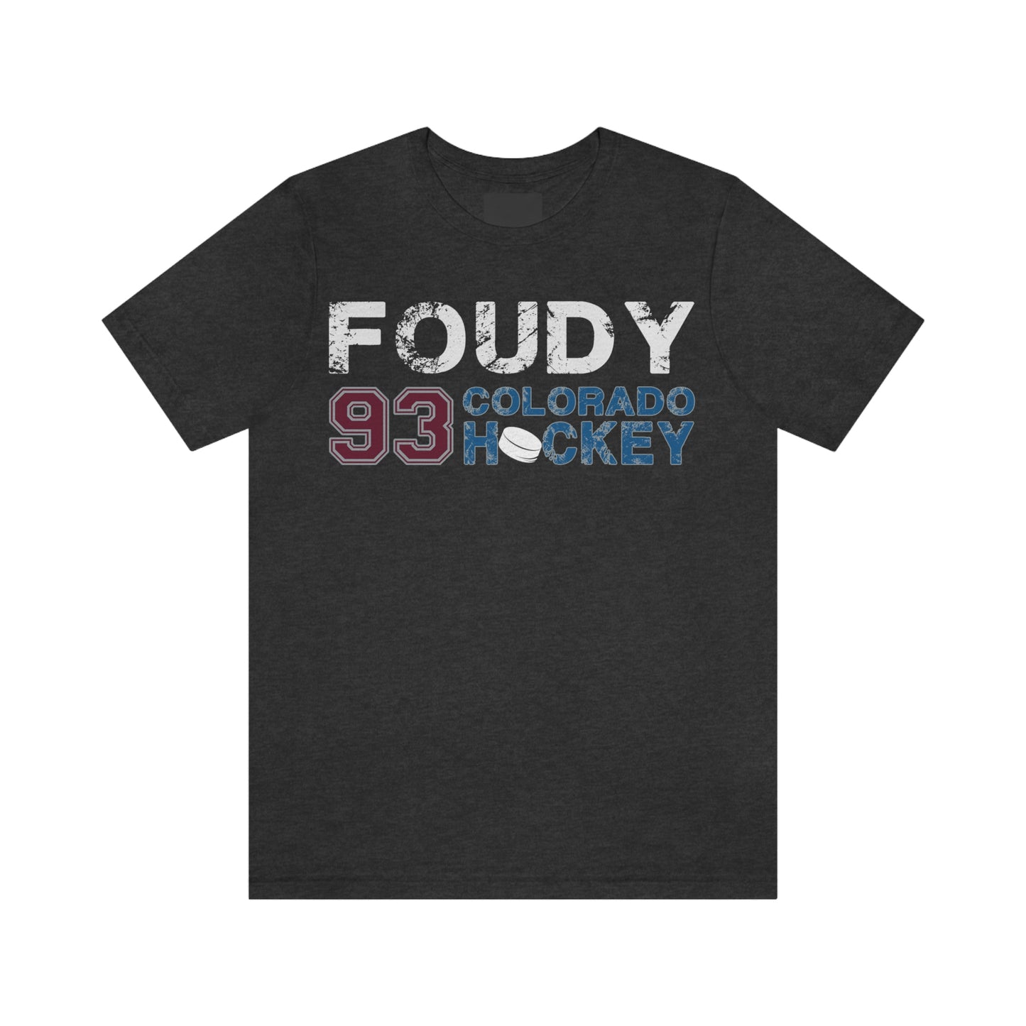 Foudy 93 Colorado Hockey Unisex Jersey Tee