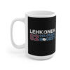 Lehkonen 62 Colorado Hockey Ceramic Coffee Mug In Black, 15oz